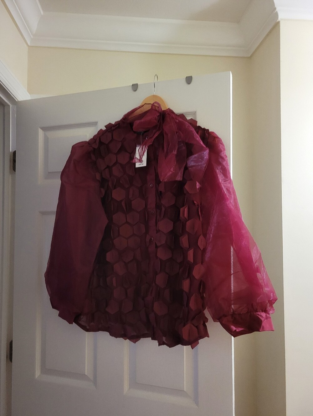 Ashley Stewart Ruffle Blouse